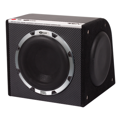 BLACKAIRB8-V6 Black Air 8 inch 1200 Watts Passive Radiator Subwoofer Enclosure