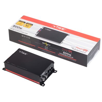 POWERBOX400.1M-V7 Vibe 800 Watts Powerbox Micro Bass Amplifier