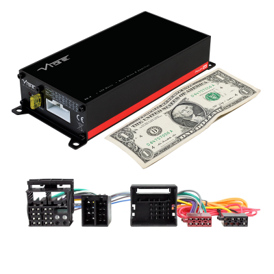 POWERBOX65.4MERC1: Optisound Mercedes Plug and Play Amplifier Upgrade