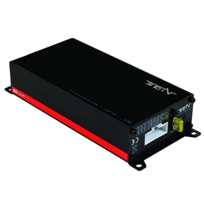 POWERBOX65.4NISSAN1 Vibe 4 Channel 520 Watts Optisound Nissan Plug and Play Amplifier Upgrade