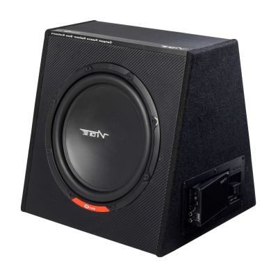 BLACKAIRC12ACTIVE-V6 Black Air 12 Inch 1500 Watts Passive Radiator Active Subwoofer Enclosure