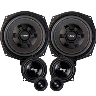 OPTISOUNDBMWF2-V3 - VIBE OPTISOUND Car Audio Full Upgrade Kit for BMW HiFi and HK systems (HK upto 2019) Front Speakers