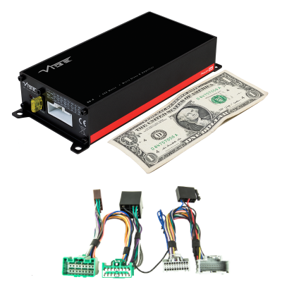 POWERBOX65.4VAUX5: Optisound Vauxhall/Opel Plug and Play Amplifier Upgrade