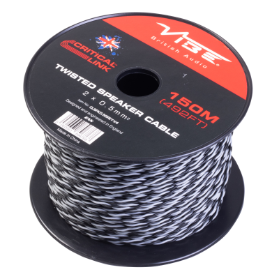 CLSPK0.5GREY-V4 Critical Link 150m Grey Twisted Speaker Cable
