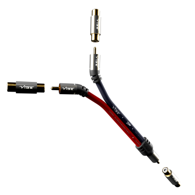 CVENRCAY-V5 Cven 2m Y Lead Triple Screen High Definition OFC RCA Cable
