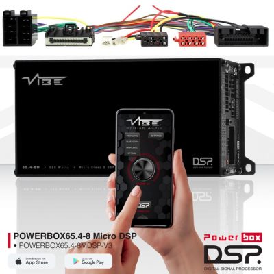 POWERBOX65.4FORD4DSP: VIBE Optisound Ford Plug and Play DSP Amplifier Upgrade