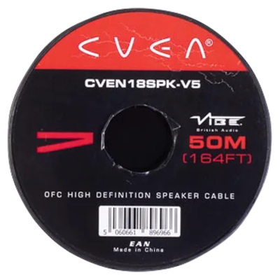 CVEN18SPK-V5 CVEN 18AWG OFC Spkr cable 50m spool OD:2.8x2 (0.12x66)x2